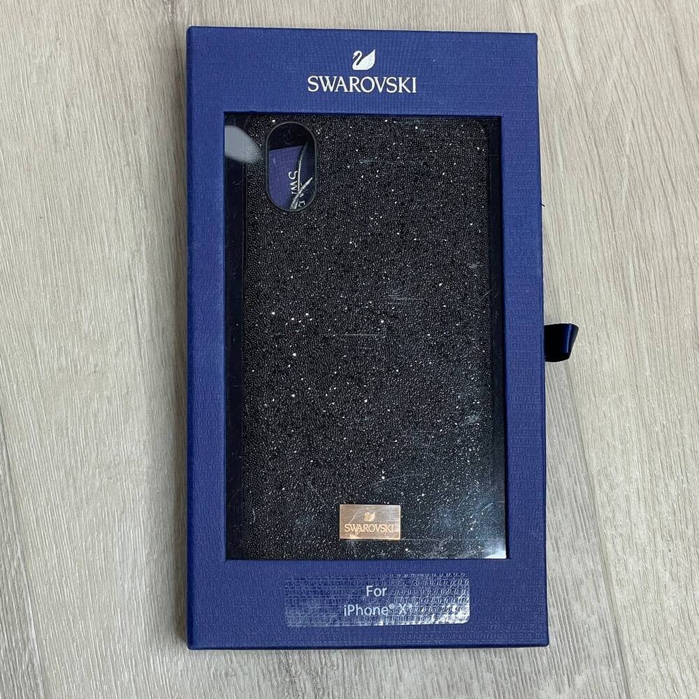 Swarovski High Smartphone Case with Bumper iPhone X/XS Case in Black
